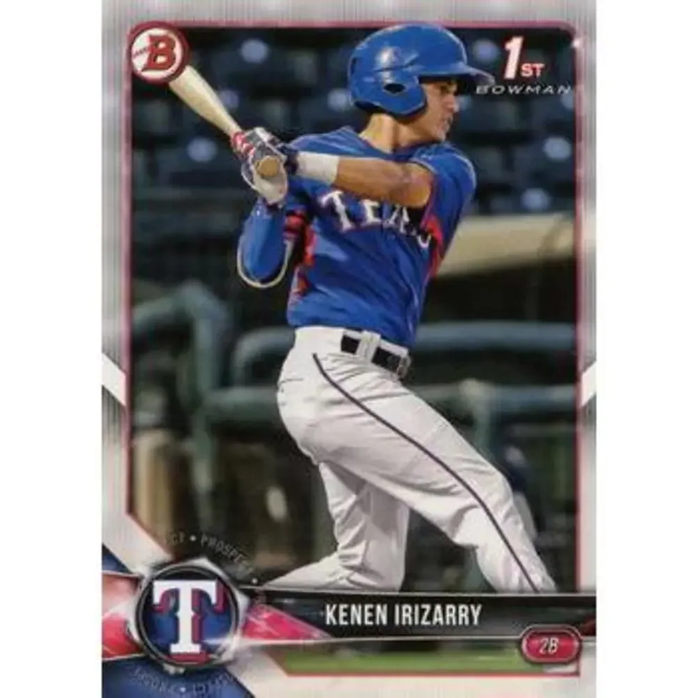 2018 Bowman Draft Kenen Irizarry FBC BD-140 Texas Rangers